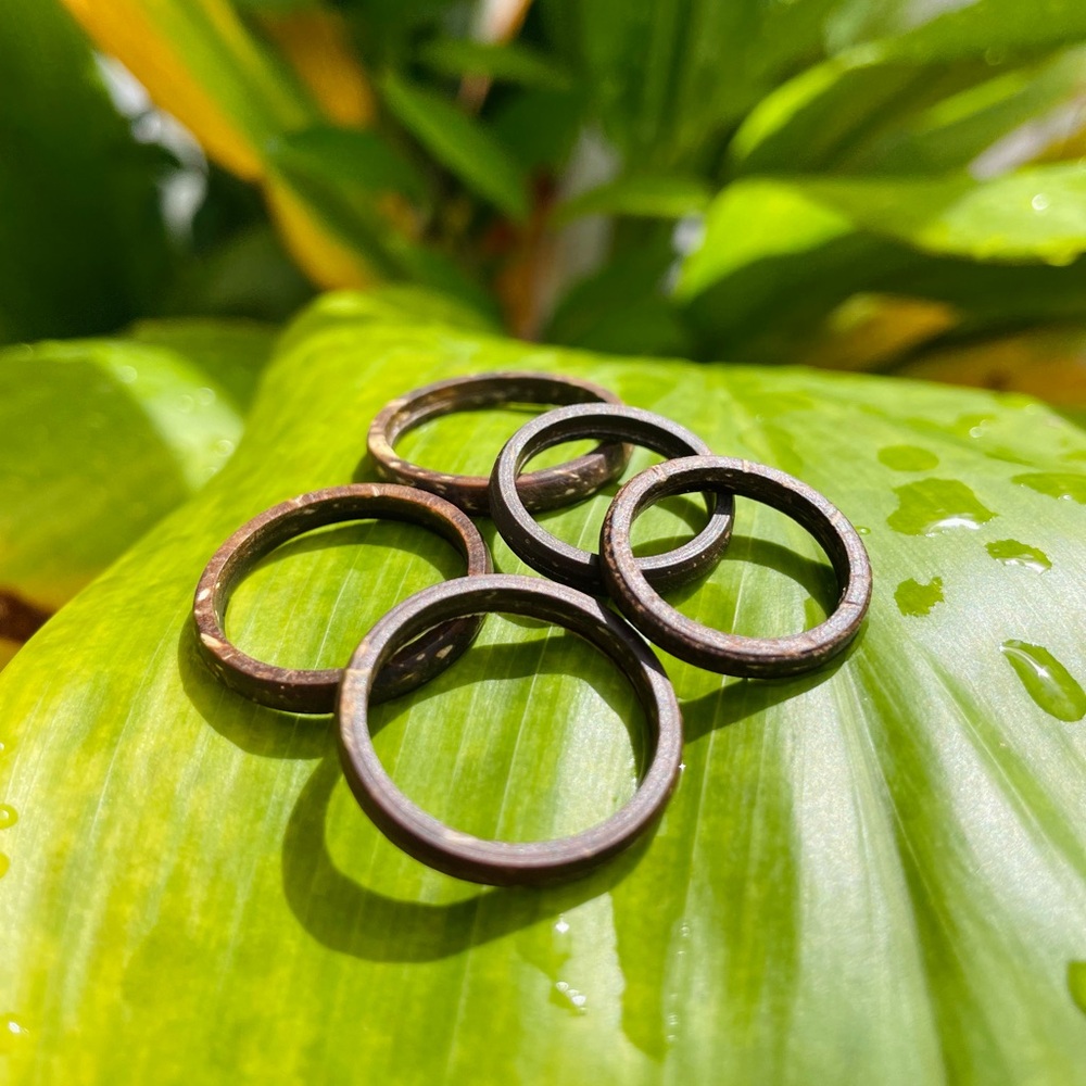 MADE IN HAWAII Coconut Shell Ring